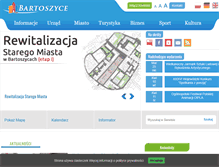 Tablet Screenshot of bartoszyce.pl