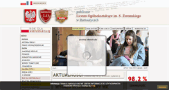 Desktop Screenshot of lo.bartoszyce.info