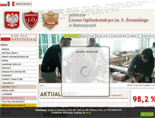 Tablet Screenshot of lo.bartoszyce.info