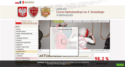 Desktop Screenshot of forum.lo.bartoszyce.info